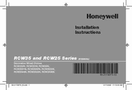 HONEYWELL RCW250N-page_pdf